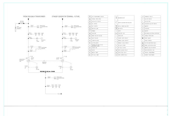 do professional electrical drawings in autocad